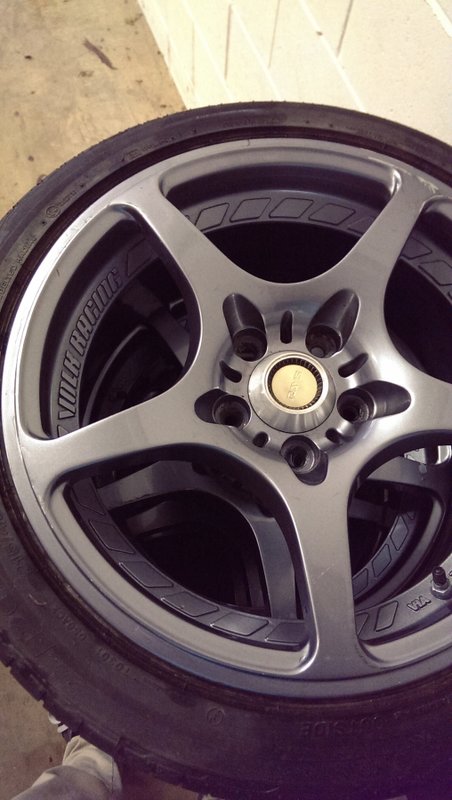 And put these ones on! Also would anyone know what Rays Volks Racing Wheels these are?