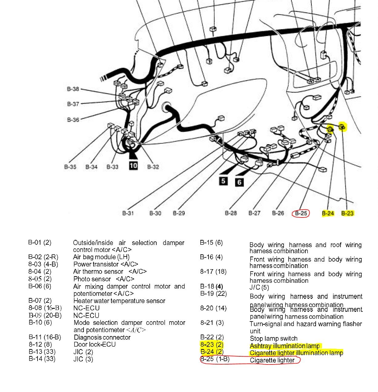 FTO Shifter Wiring harness_evo-gsr_2020-07-14.JPG