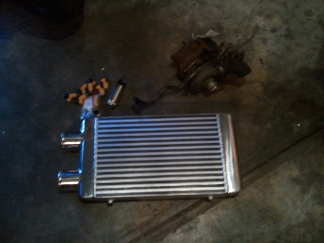 Turbo/intercooler Injectors and fuel pump