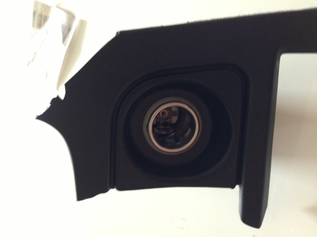 Old cigarette surround attached to stereo surround - front