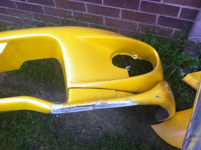 front damage